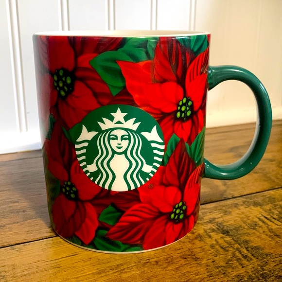 Starbucks Kitchen Starbucks 220 Christmas Poinsettia Collectible